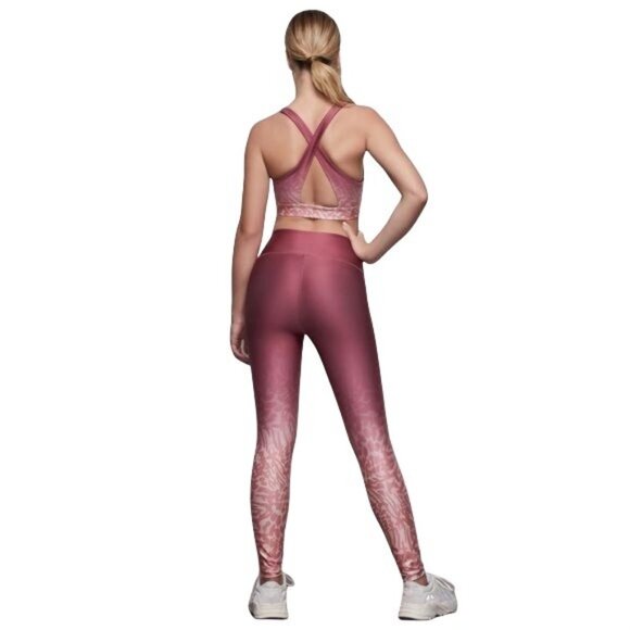 Good American Ombré High Waist Wild Hibiscus Leggings - Picture 3 of 7